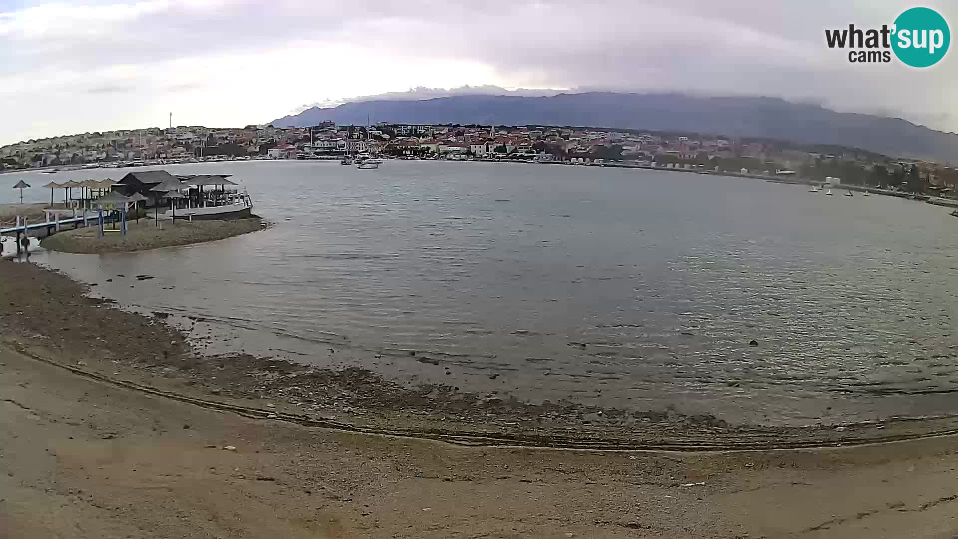 Webcam Novalja – Stadtstrand