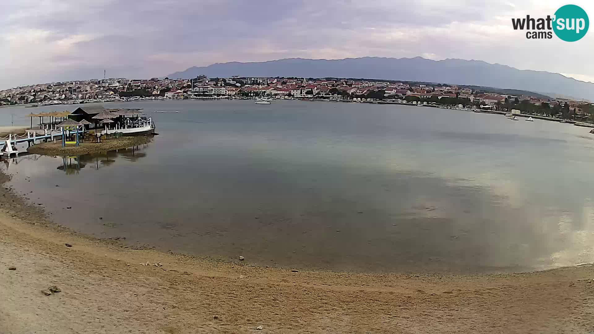 Novalja Kamera u živo – gradska plaža