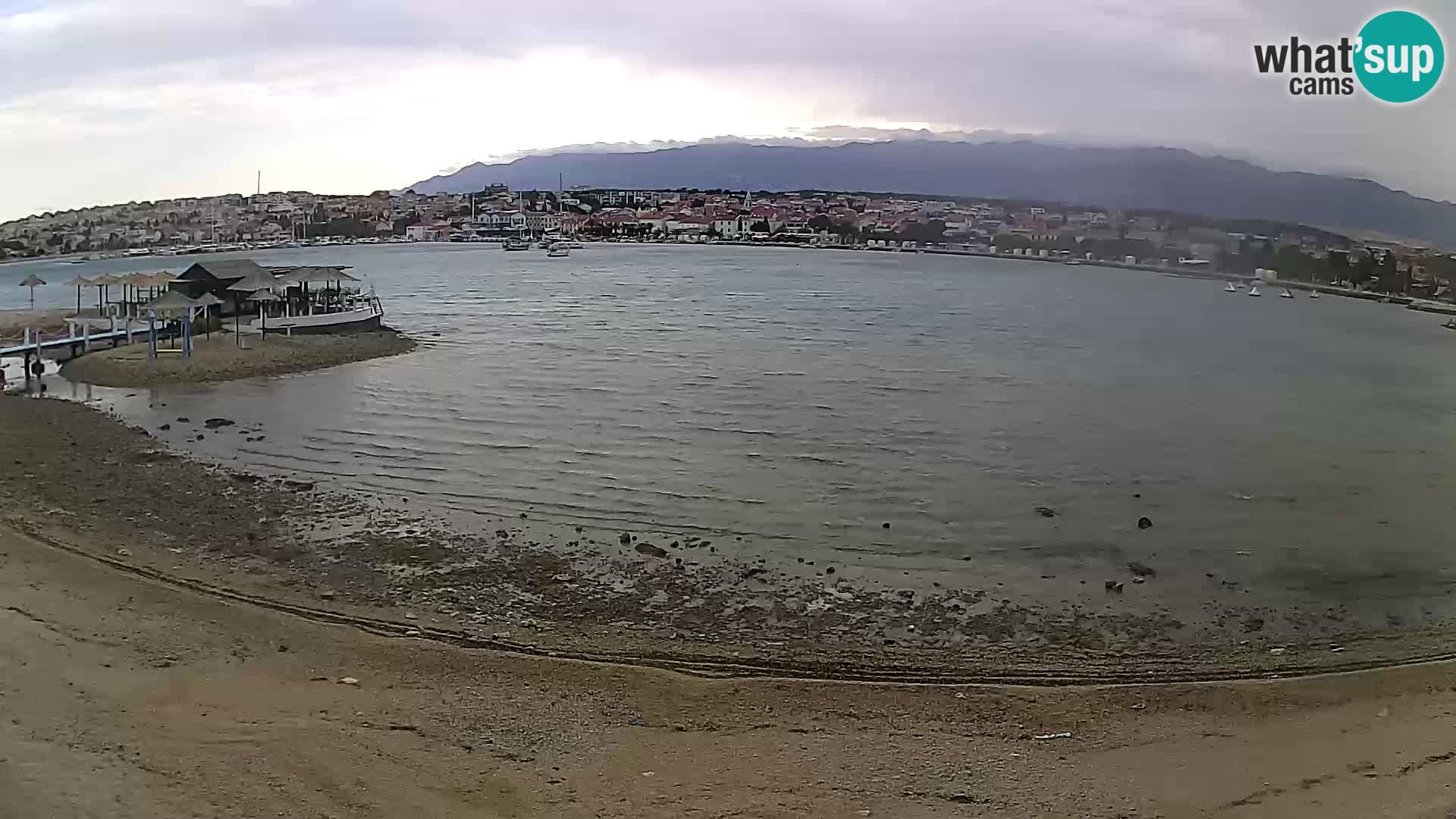 Webcam Novalja – Stadtstrand