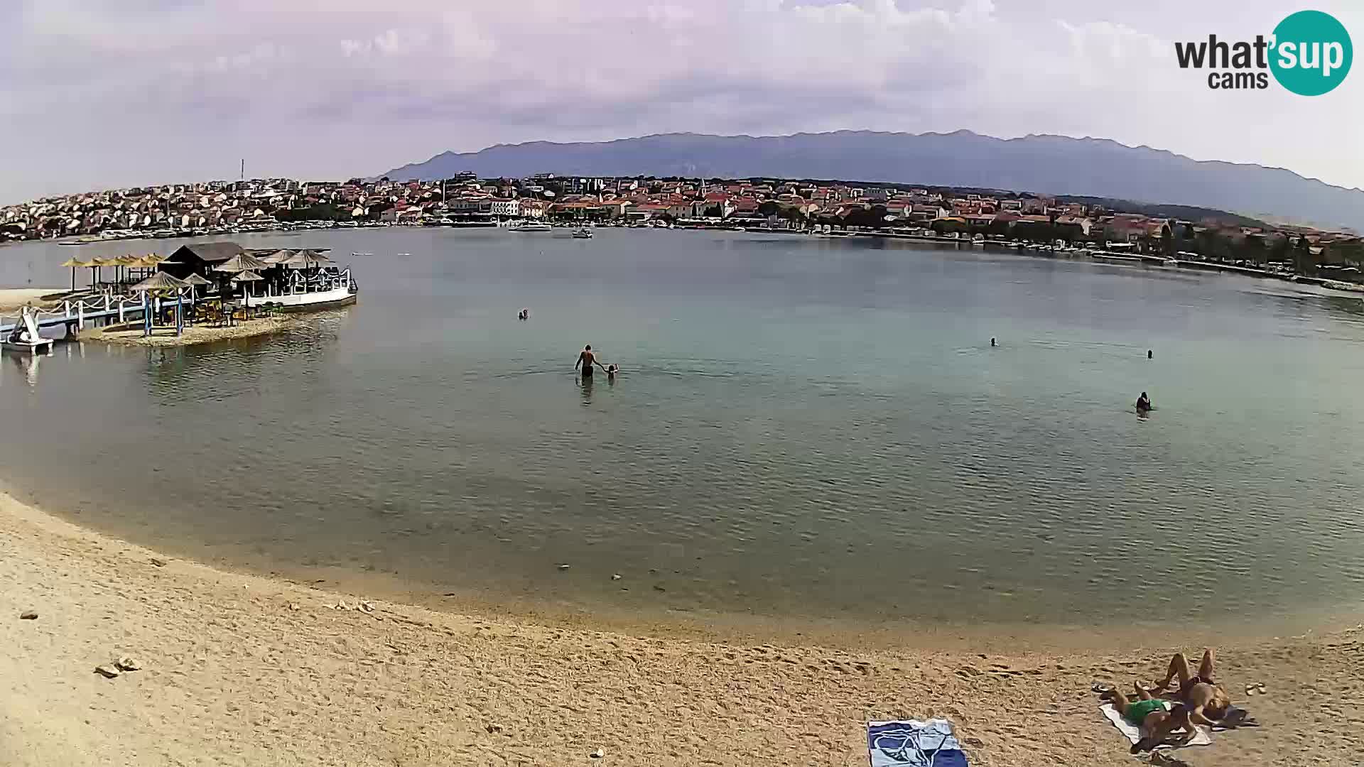 Novalja Kamera u živo – gradska plaža