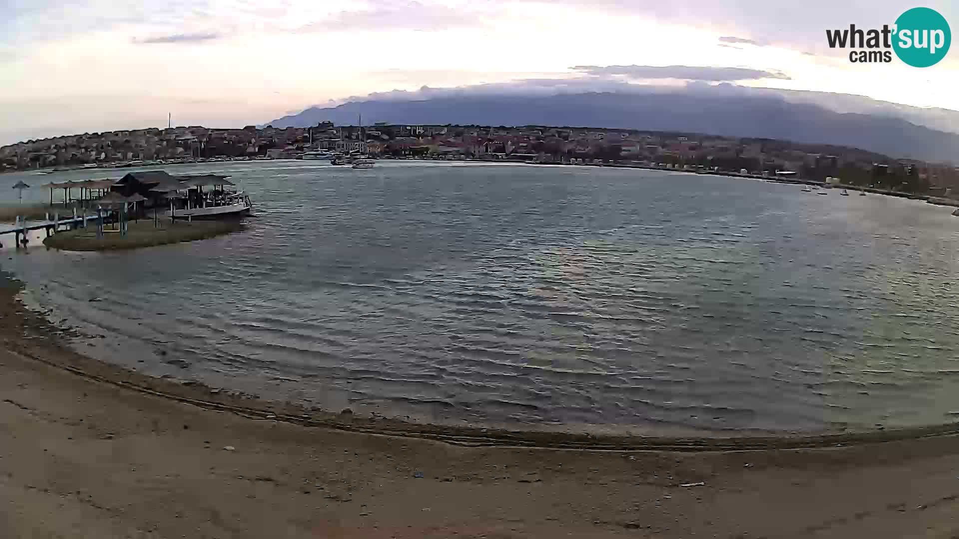 Novalja Kamera u živo – gradska plaža