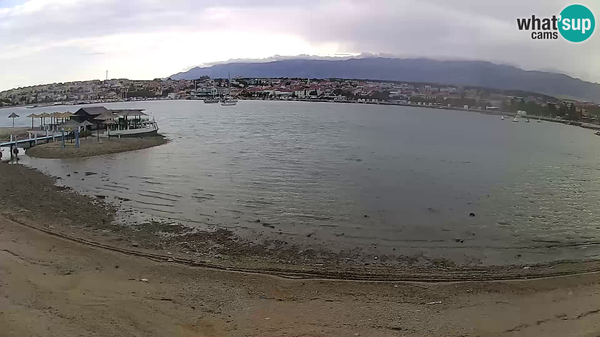 Webcam Novalja – Stadtstrand