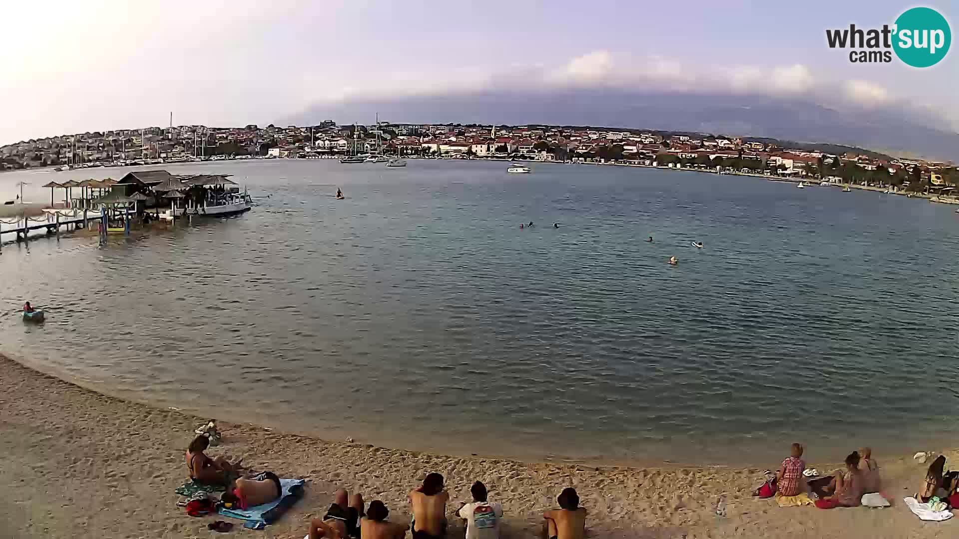 Novalja Kamera u živo – gradska plaža
