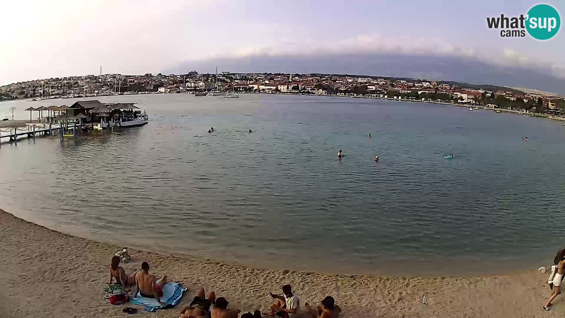 Novalja Kamera u živo – gradska plaža