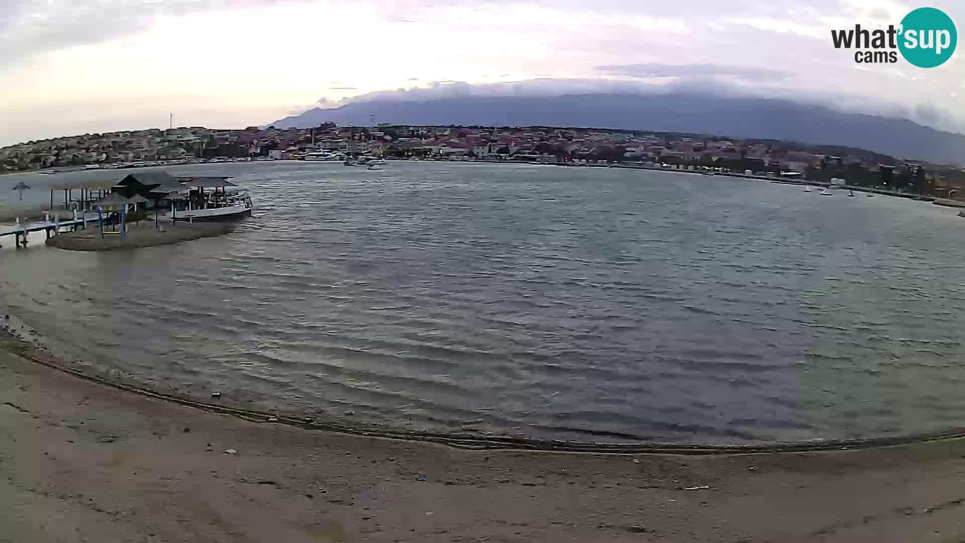 Webcam Novalja – Stadtstrand