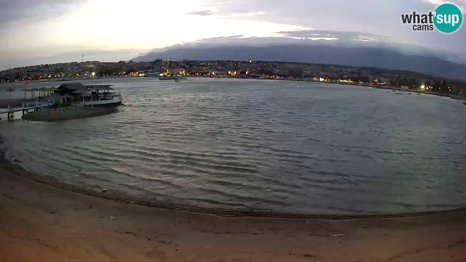 Webcam Novalja – Stadtstrand