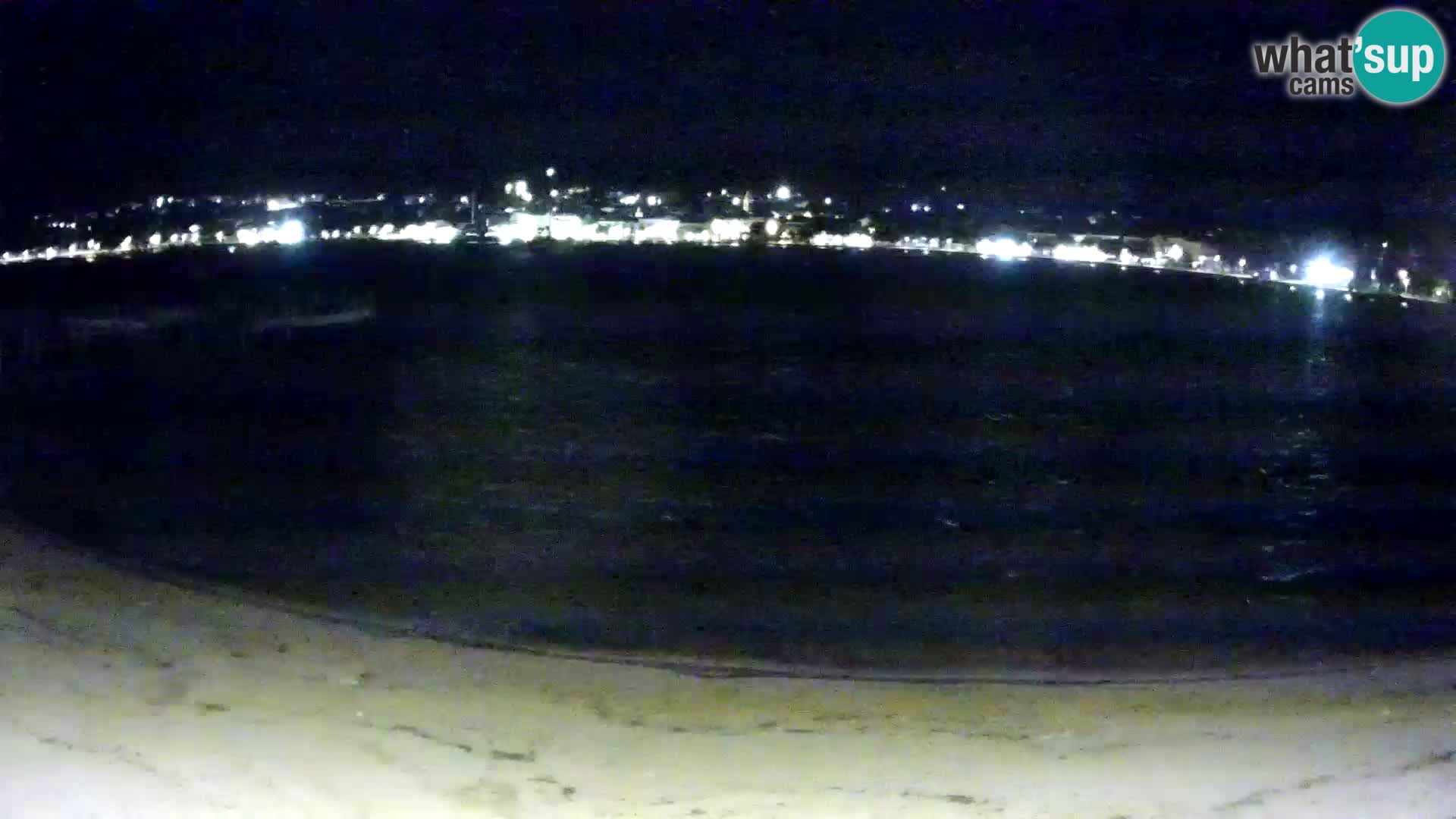 Novalja webcam – spiaggia cittadina