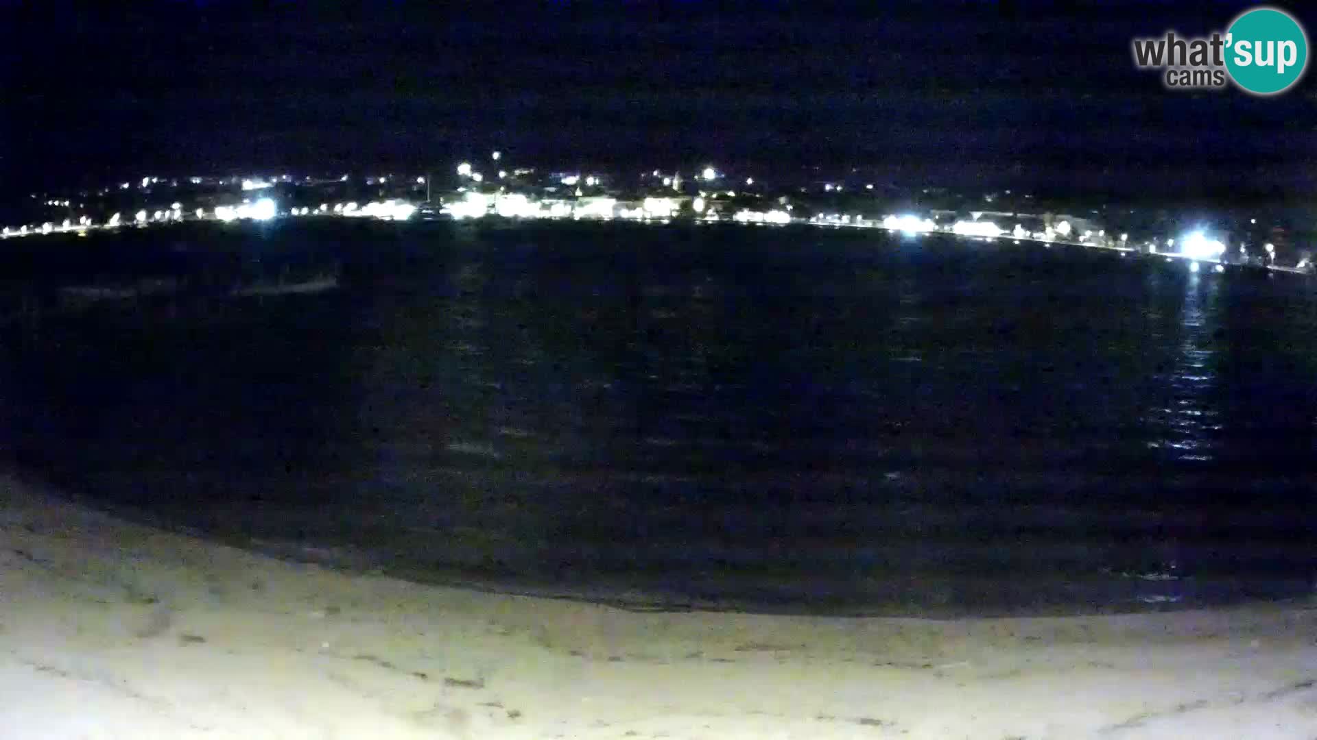 Novalja livecam – plage de la ville