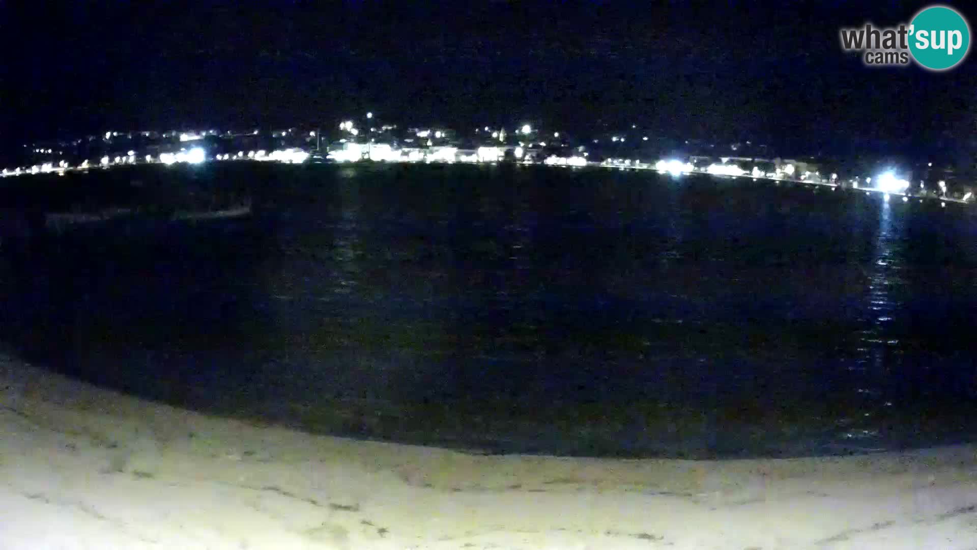 Novalja Kamera v živo – mestna plaža