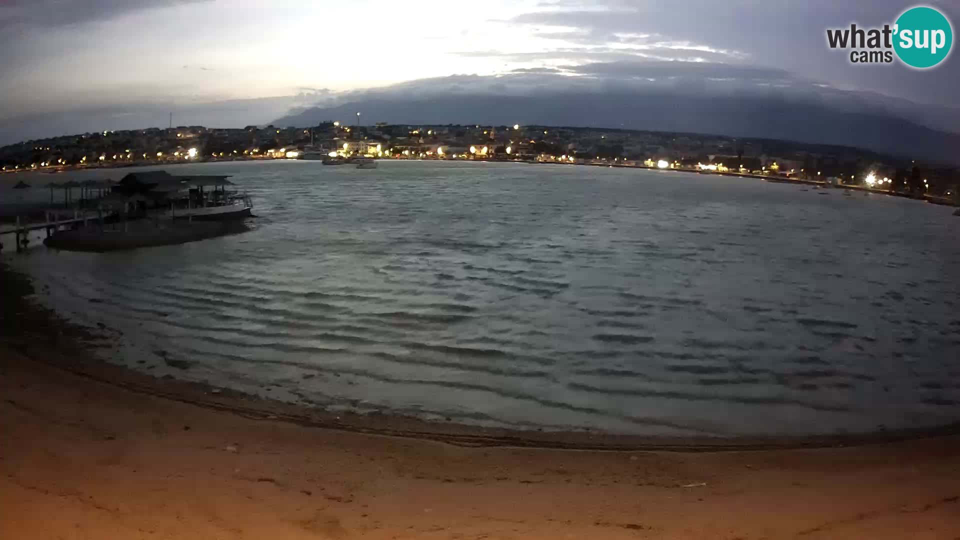 Webcam Novalja – Stadtstrand