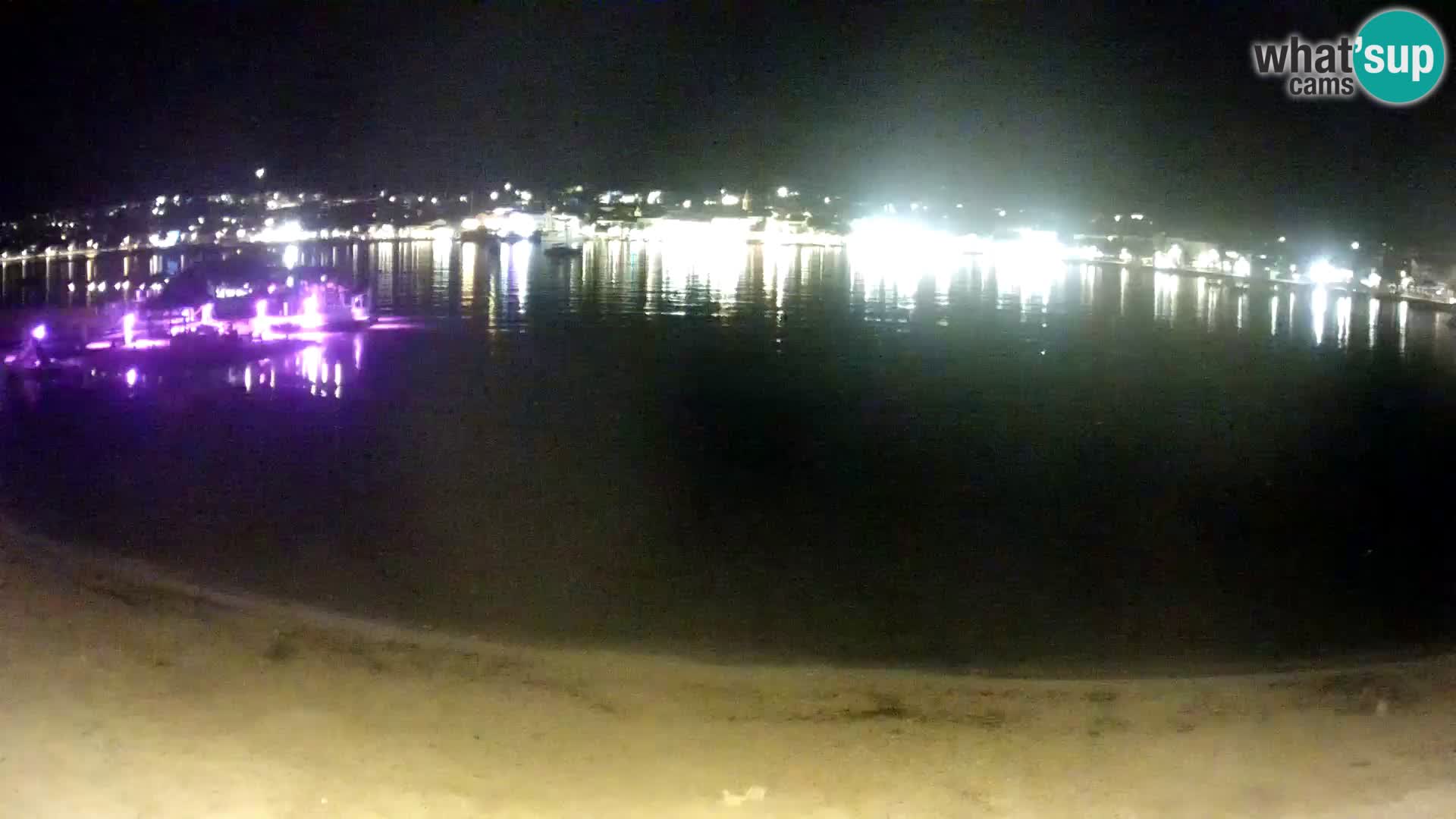 Live webcam Novalja – The Town beach
