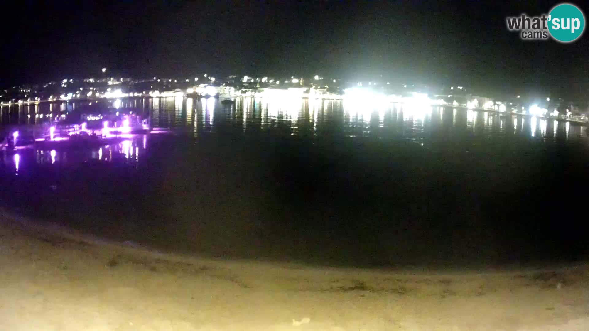Live webcam Novalja – The Town beach