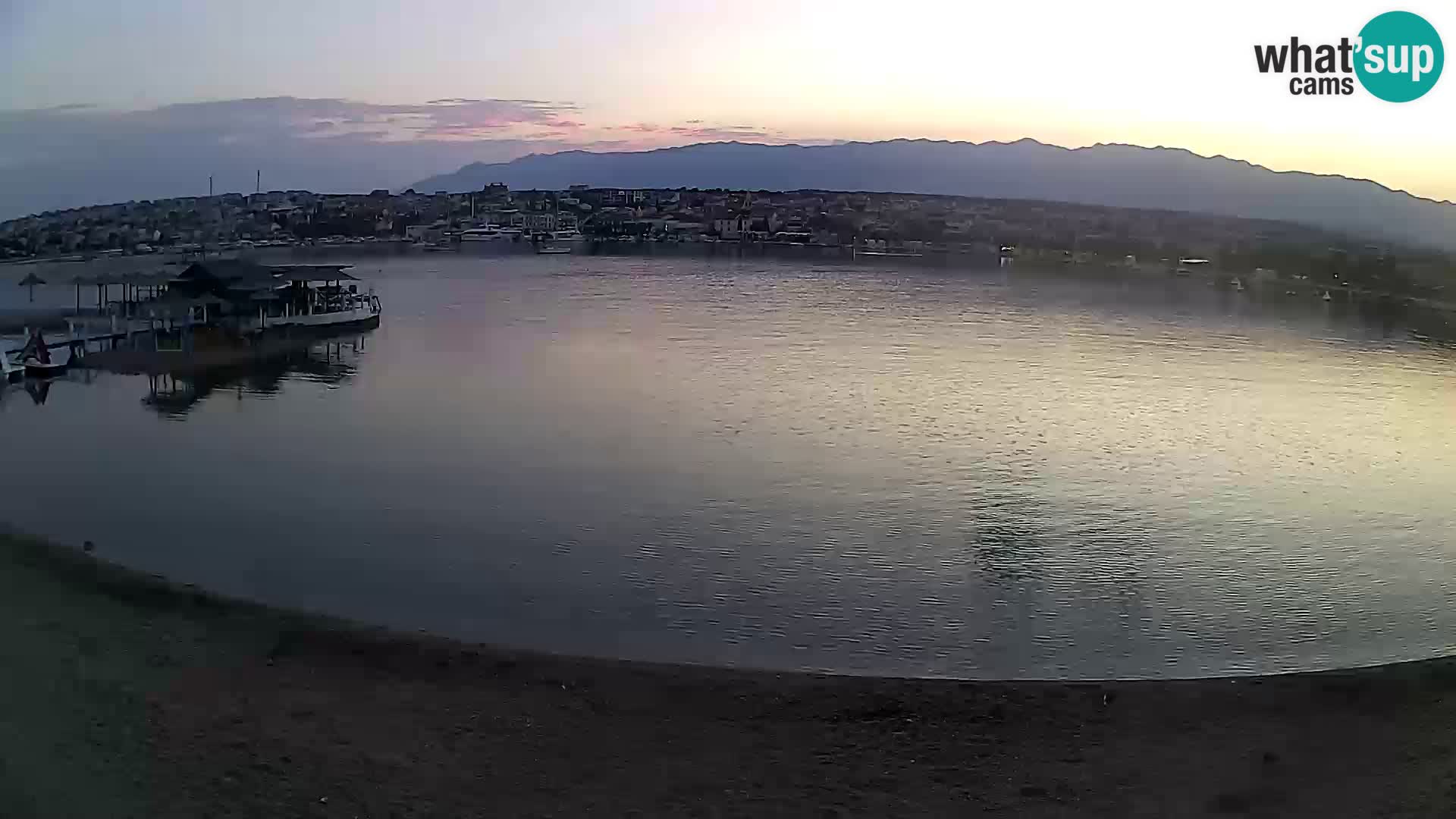 Live webcam Novalja – The Town beach