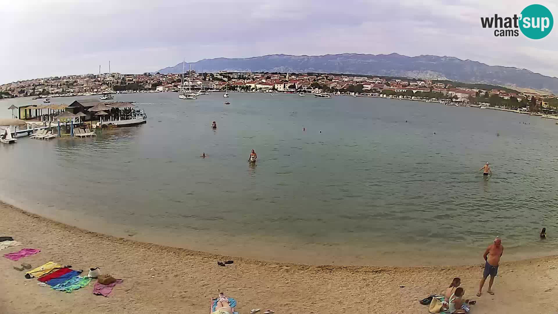 Novalja Kamera u živo – gradska plaža