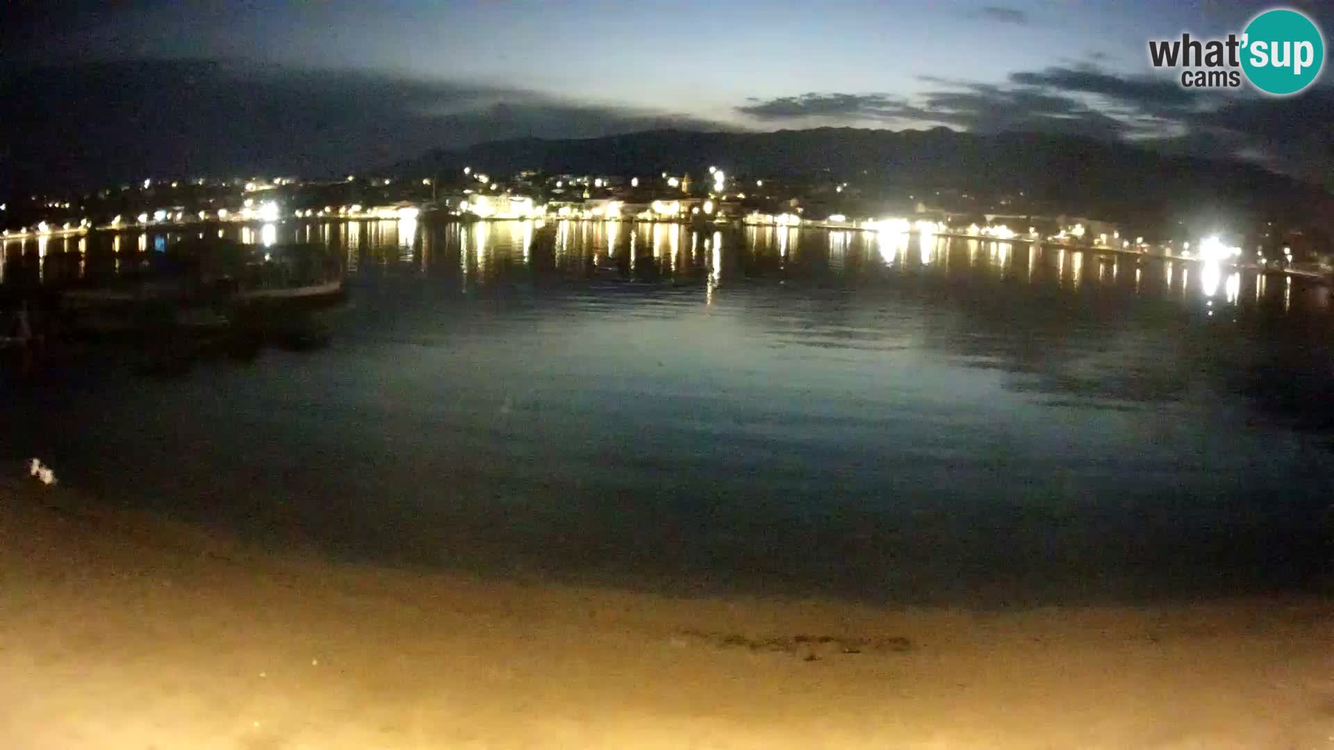 Live webcam Novalja – The Town beach