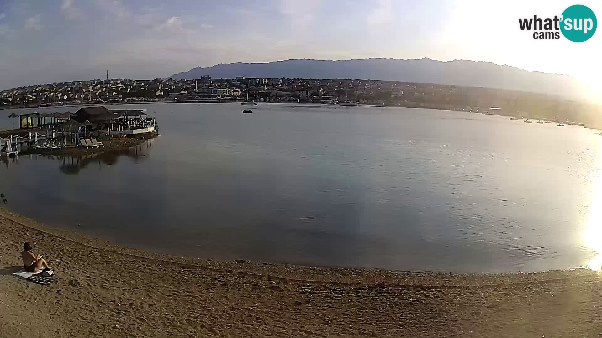 Novalja Kamera u živo – gradska plaža