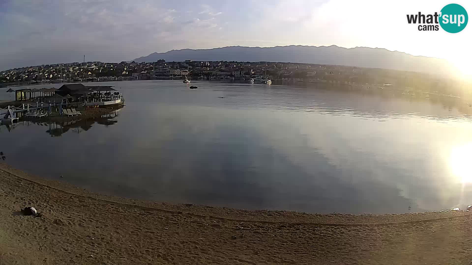 Novalja Kamera u živo – gradska plaža