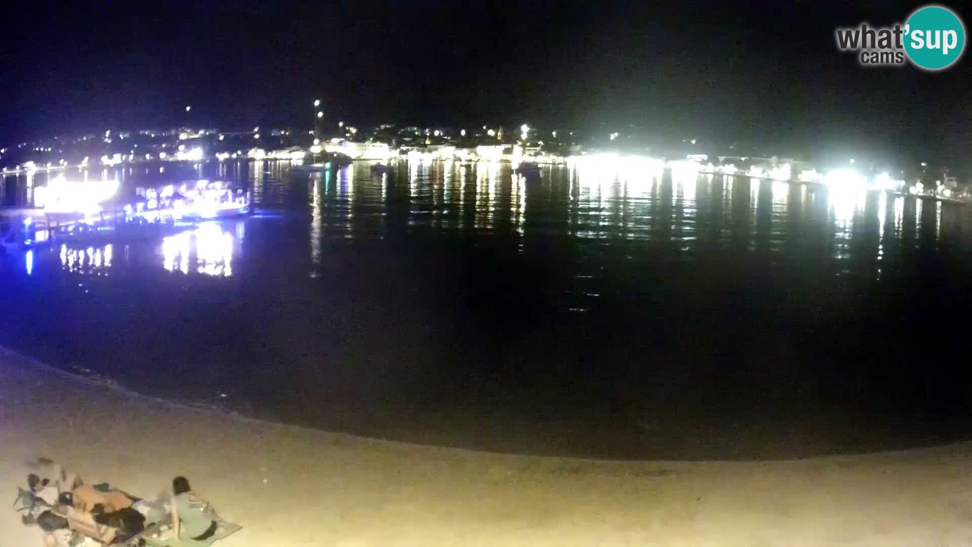 Novalja webcam – spiaggia cittadina