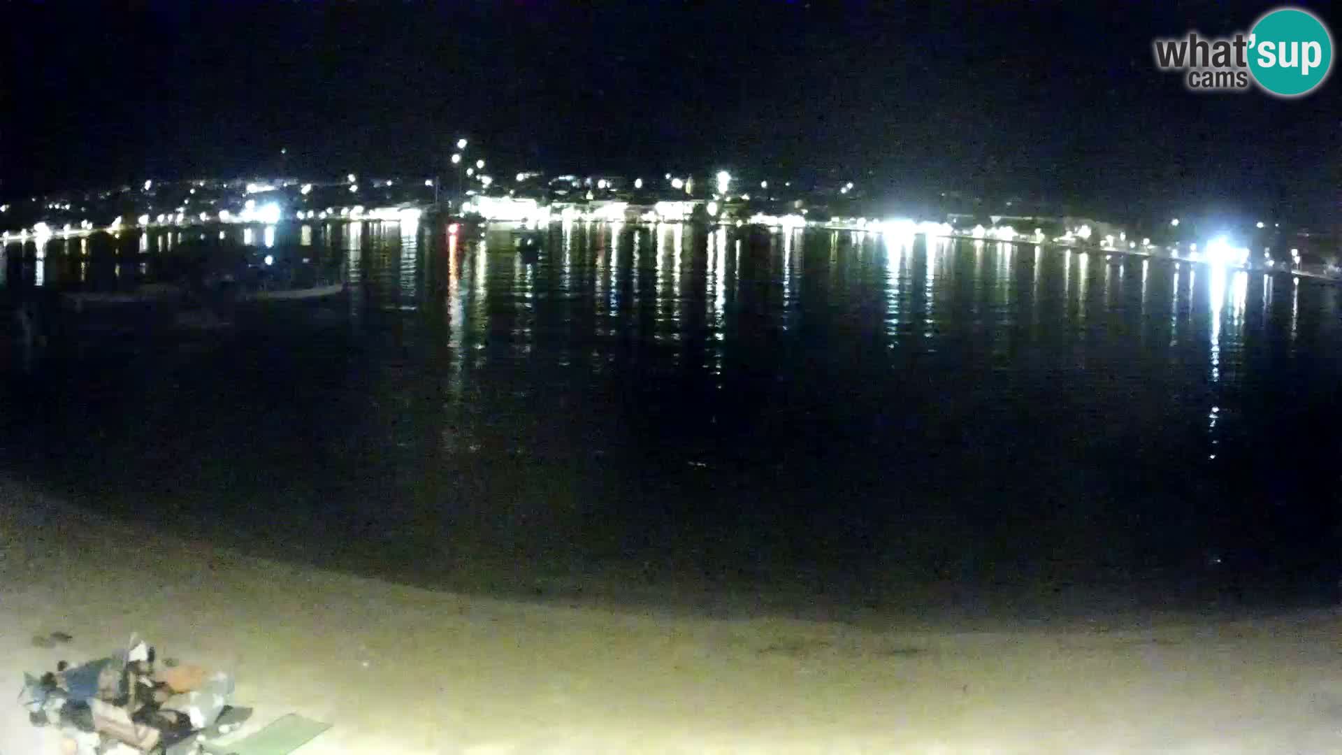 Novalja livecam – plage de la ville