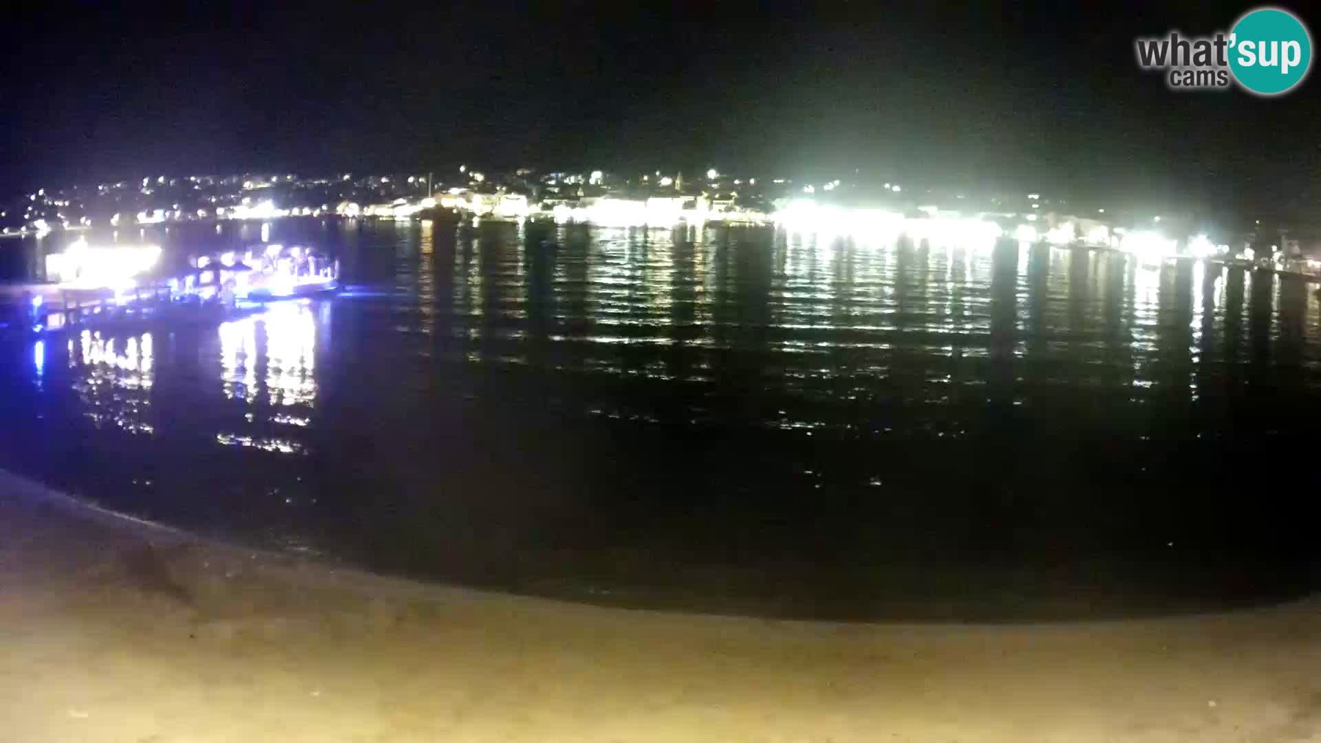 Live webcam Novalja – The Town beach