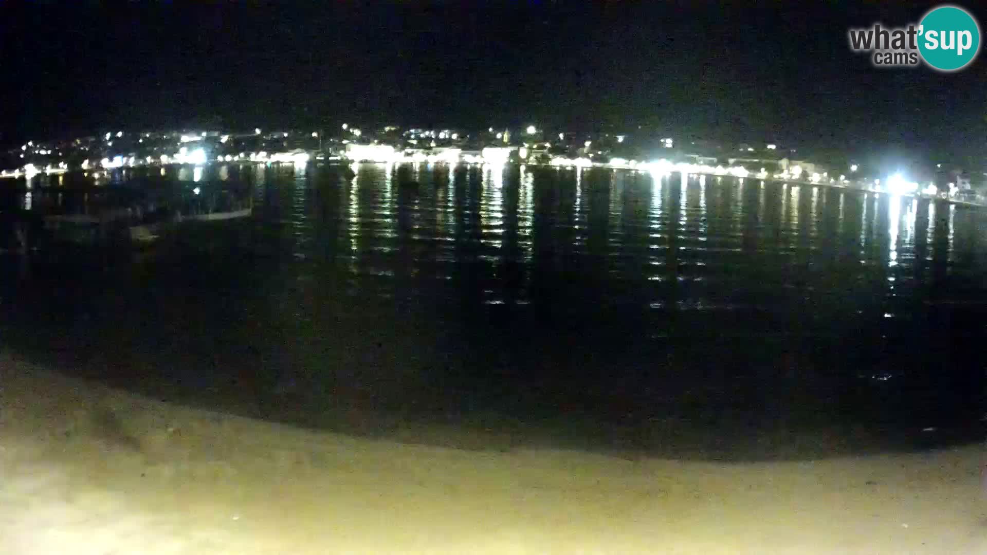 Novalja webcam – spiaggia cittadina