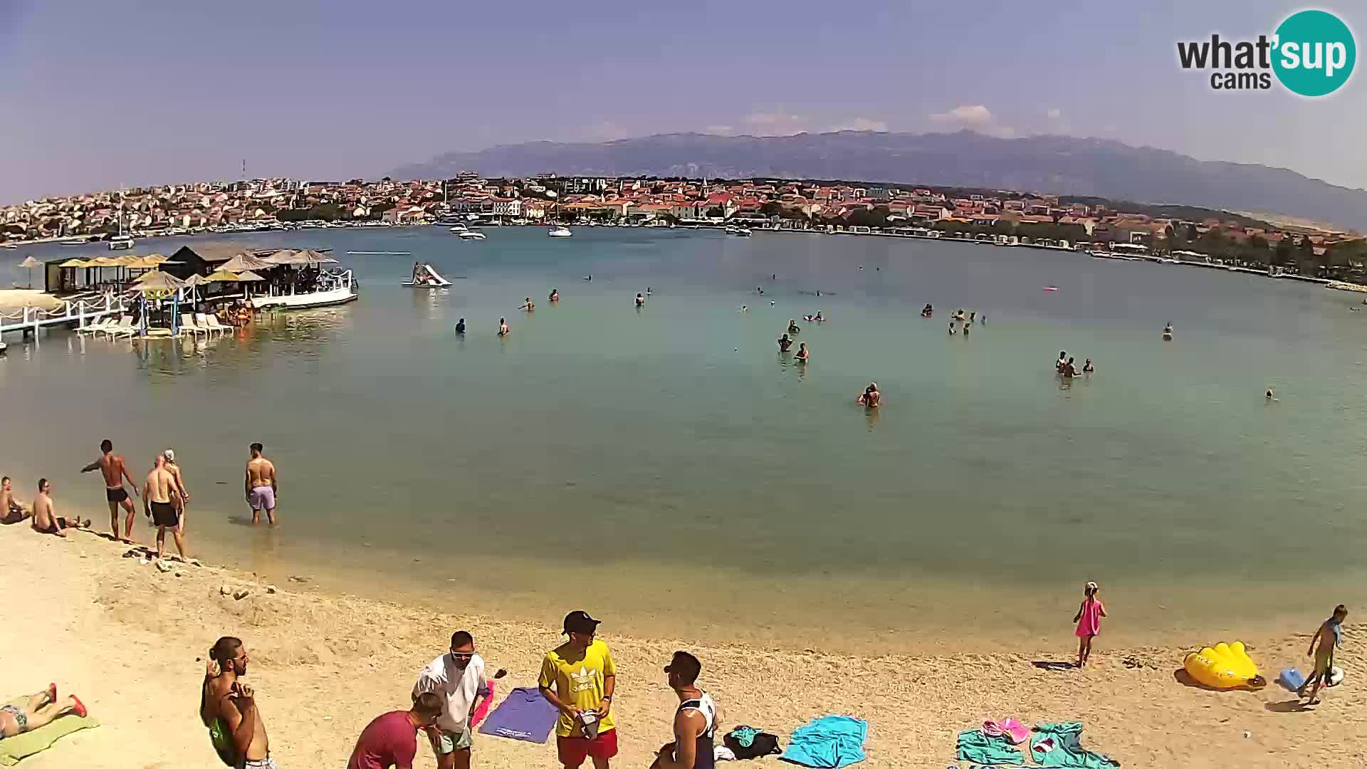 Webcam Novalja – Stadtstrand