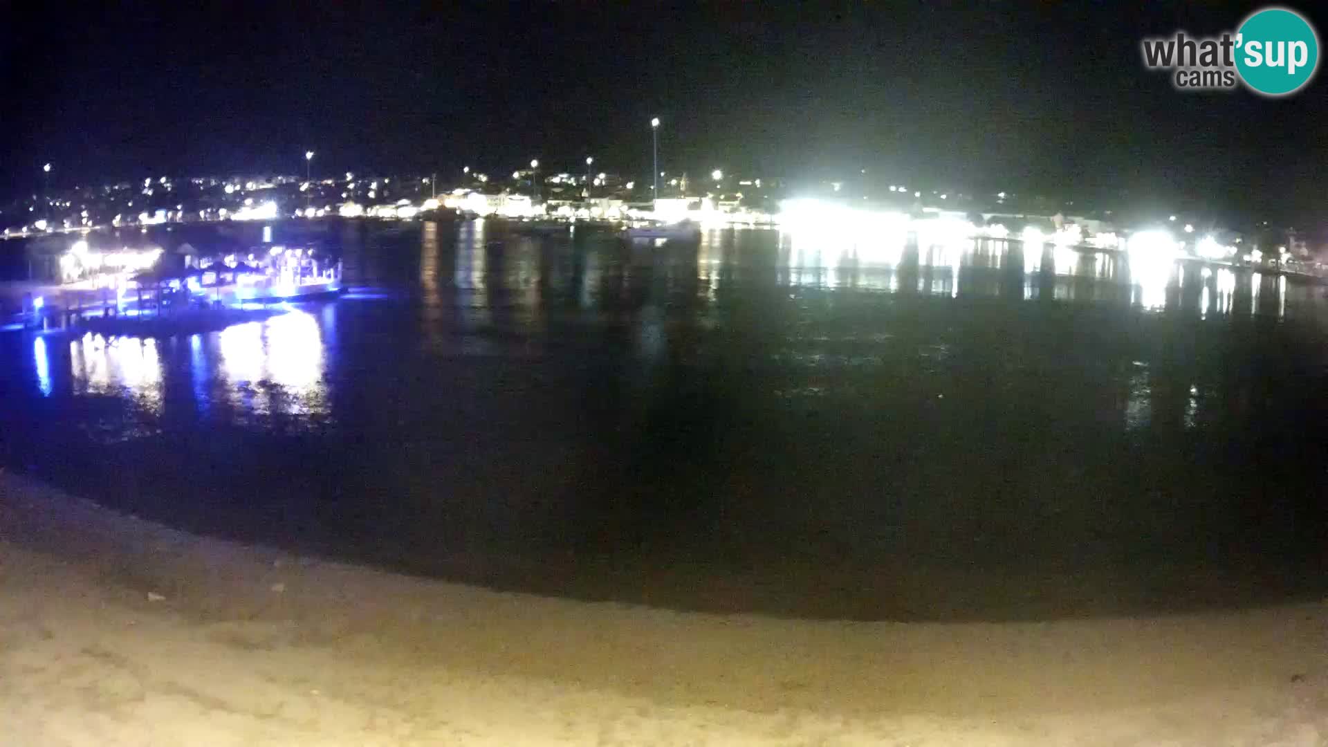 Live webcam Novalja – The Town beach