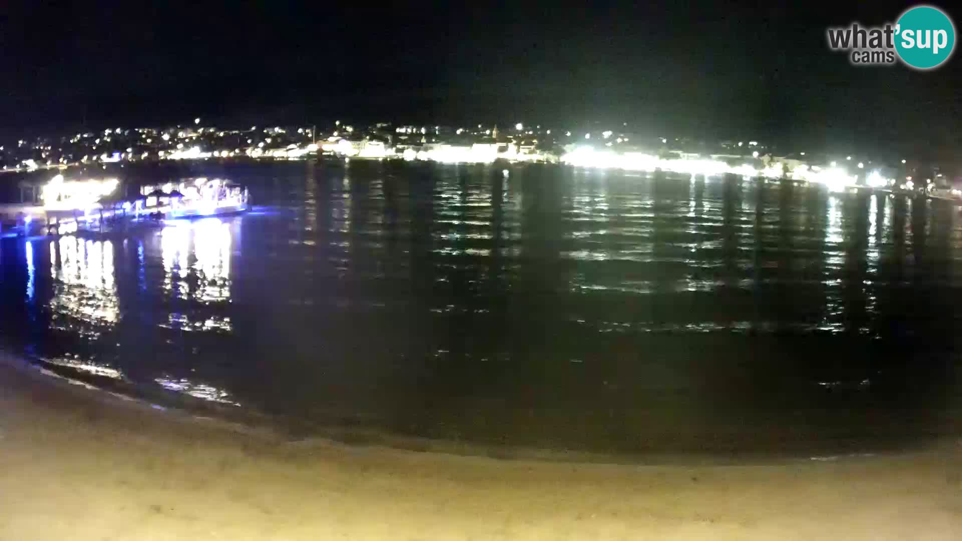Live webcam Novalja – The Town beach