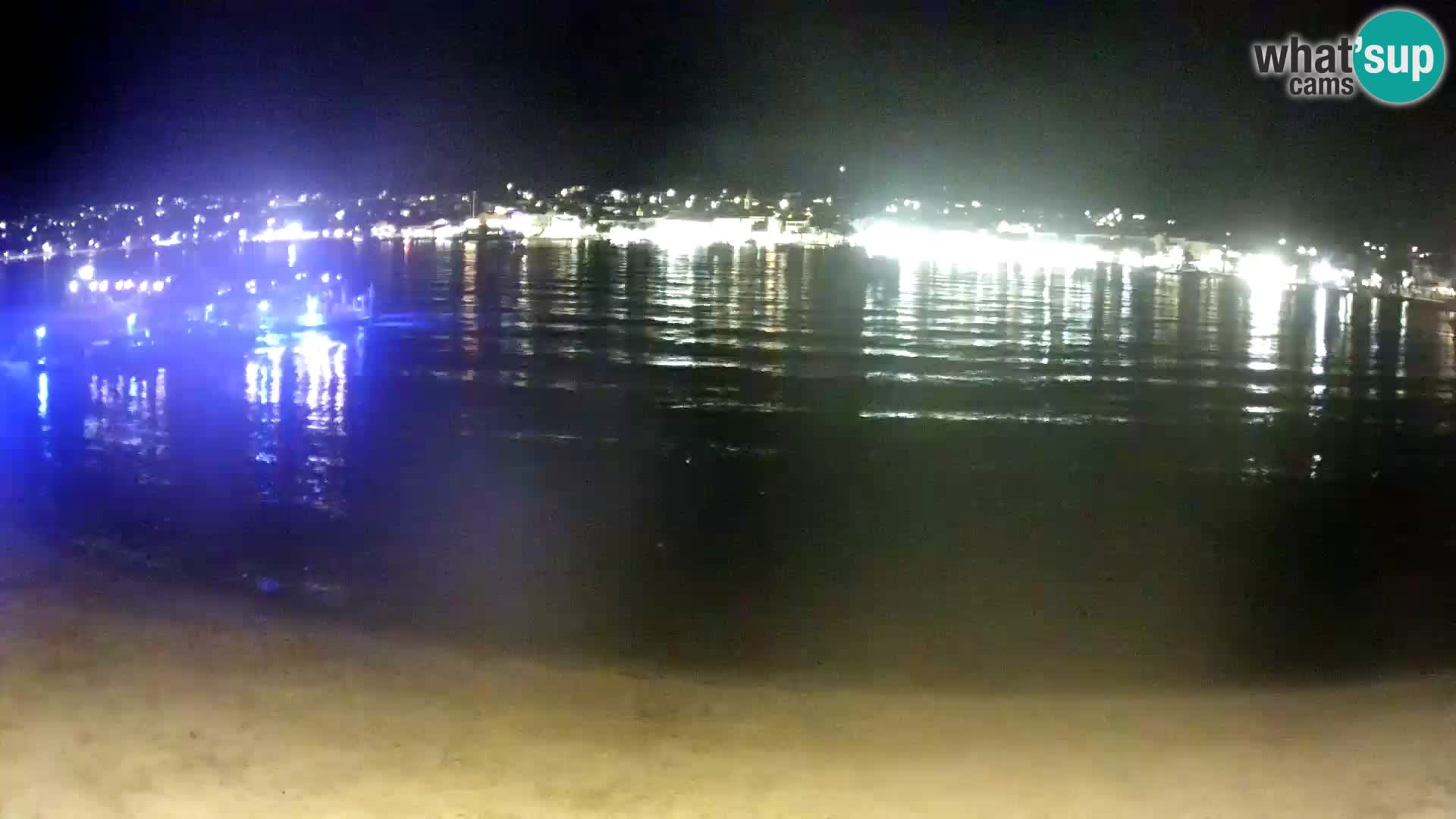 Live webcam Novalja – The Town beach