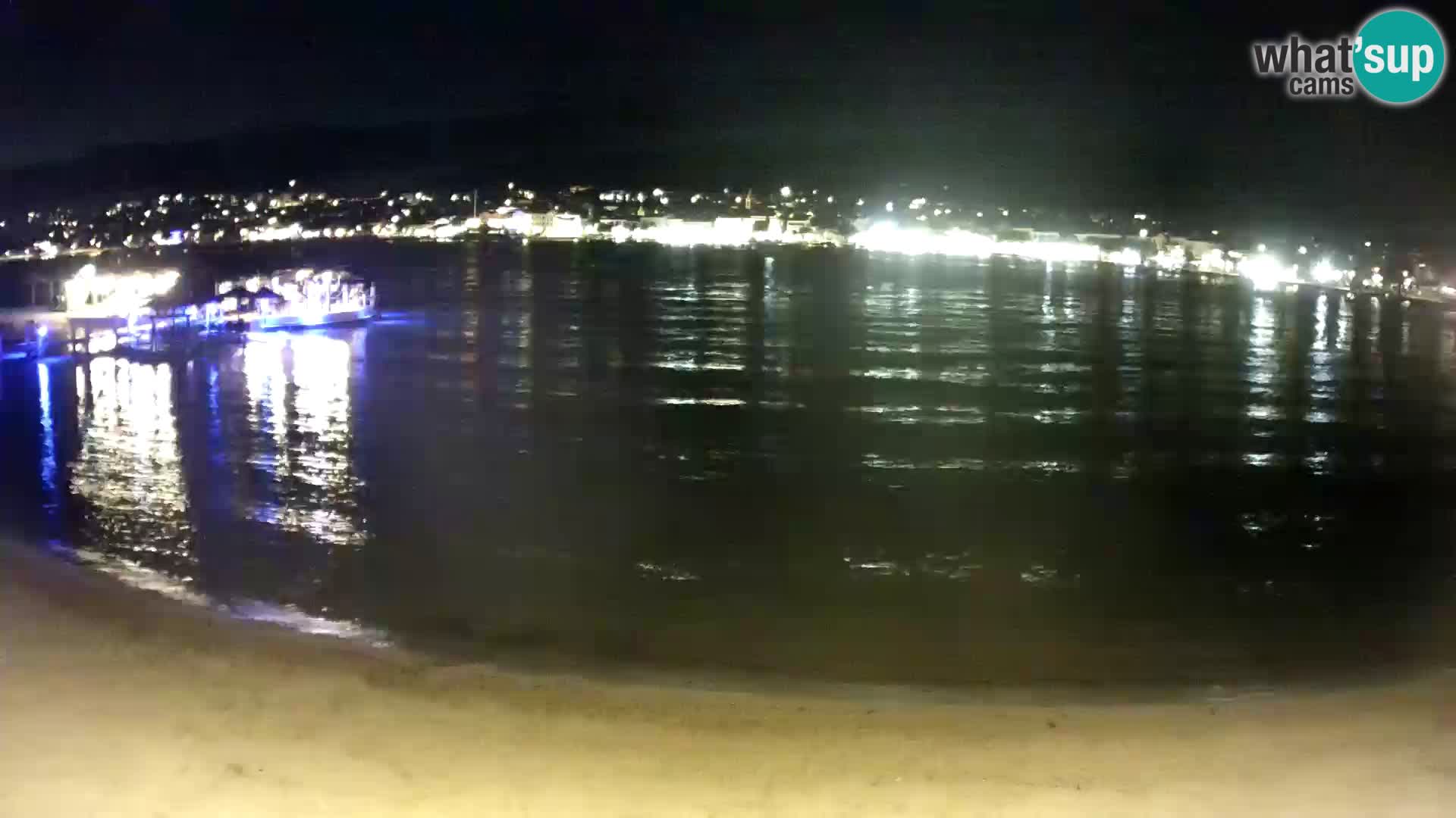 Live webcam Novalja – The Town beach
