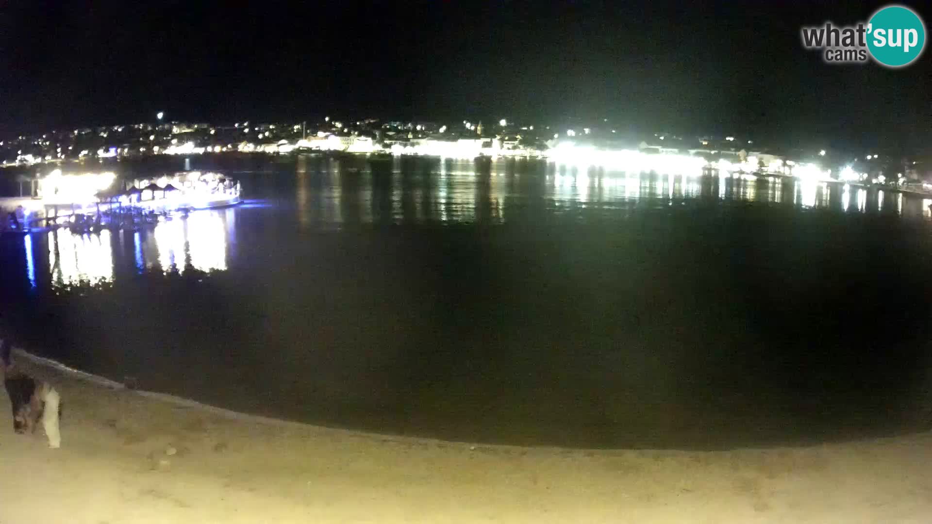Novalja Kamera v živo – mestna plaža