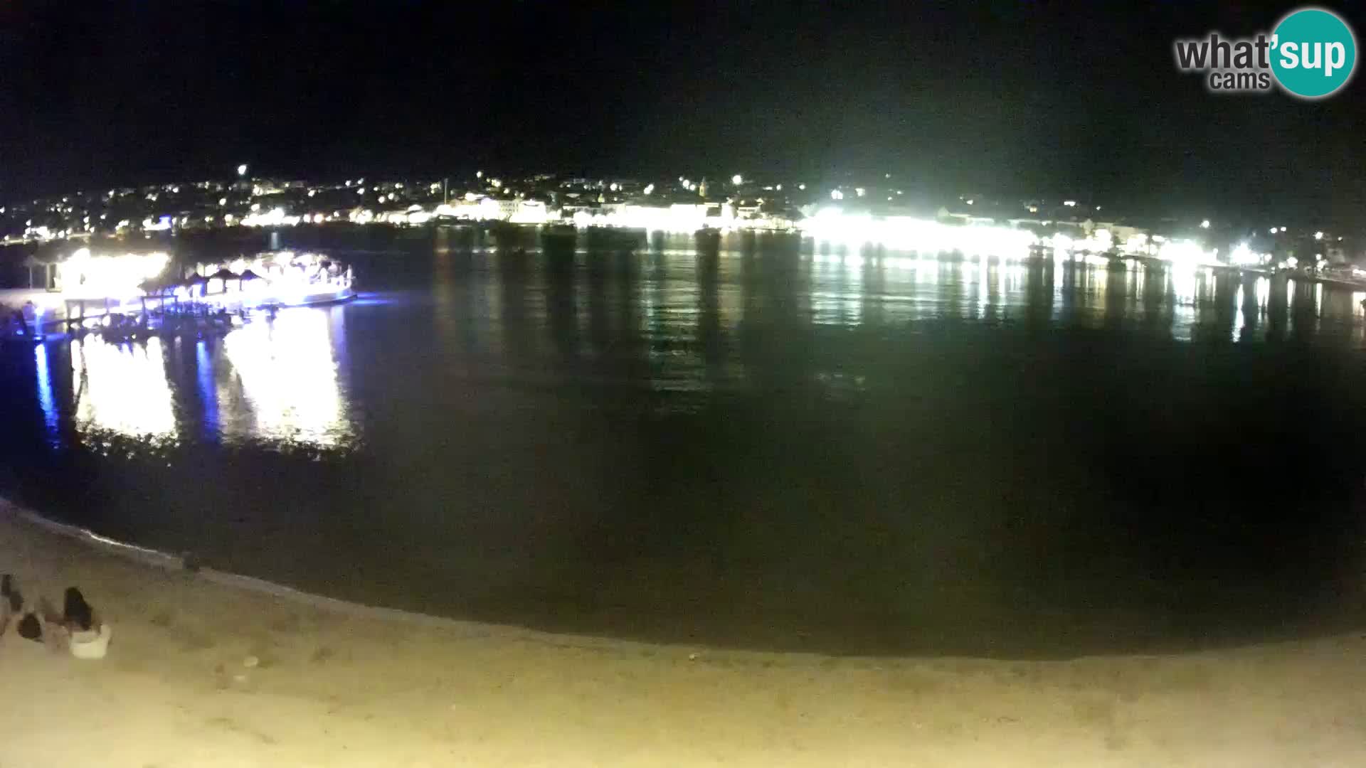 Novalja webcam – spiaggia cittadina