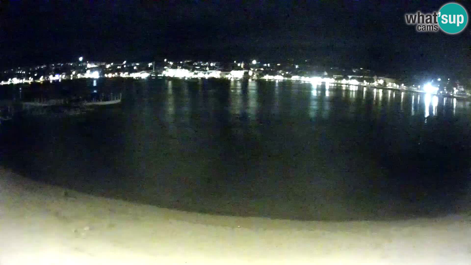 Novalja Kamera v živo – mestna plaža