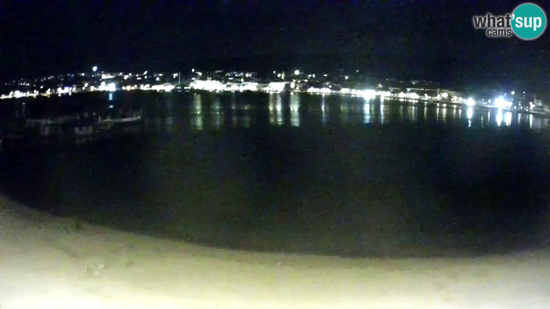 Novalja livecam – plage de la ville
