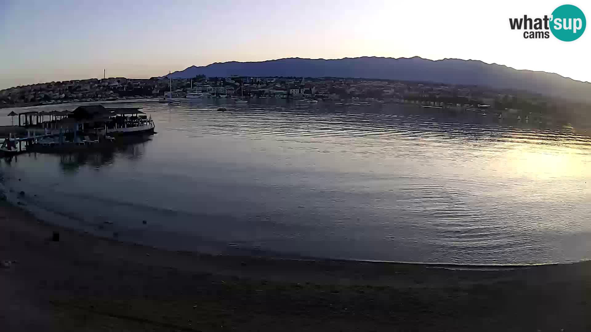 Webcam Novalja – Stadtstrand
