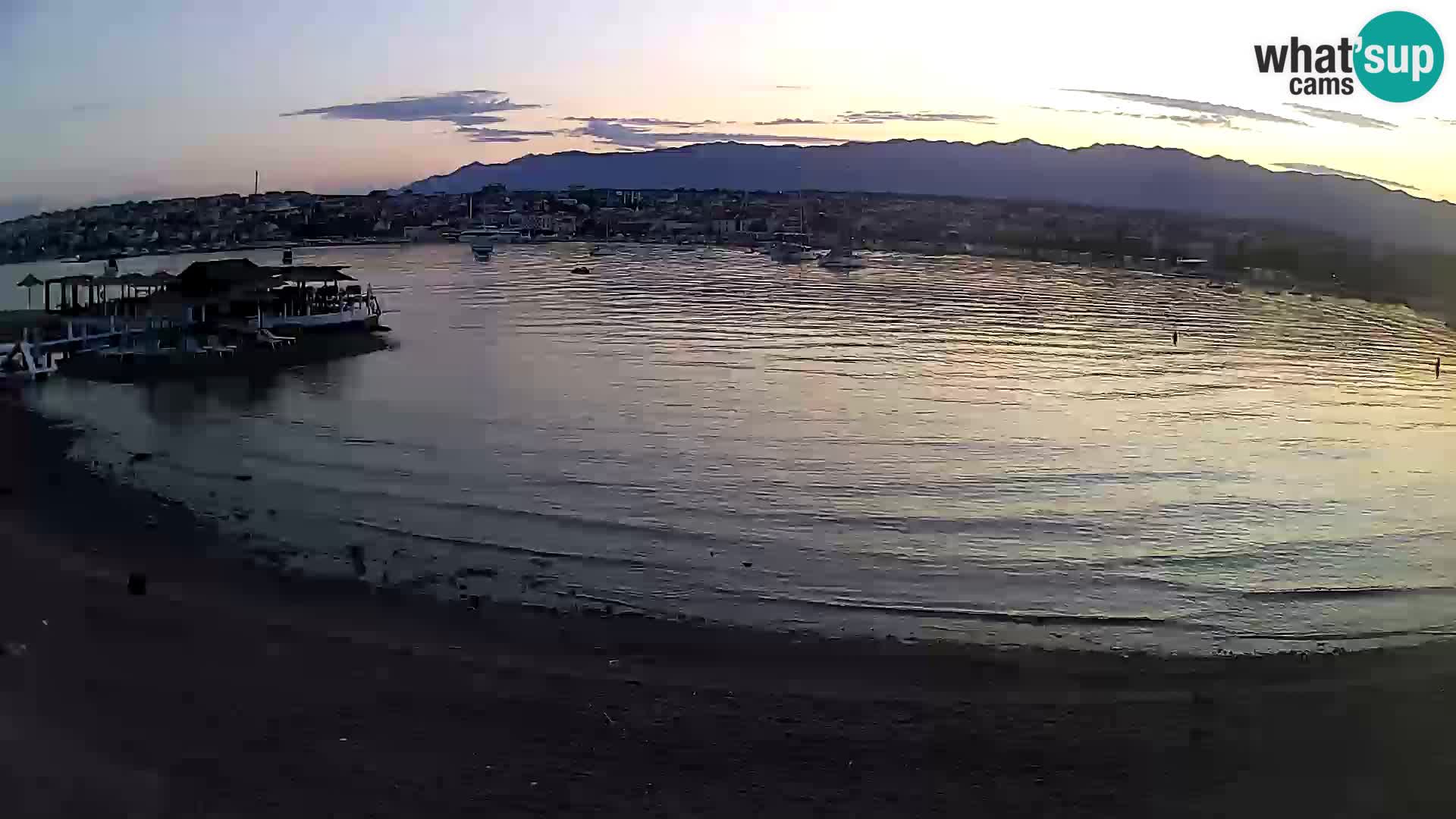 Live webcam Novalja – The Town beach