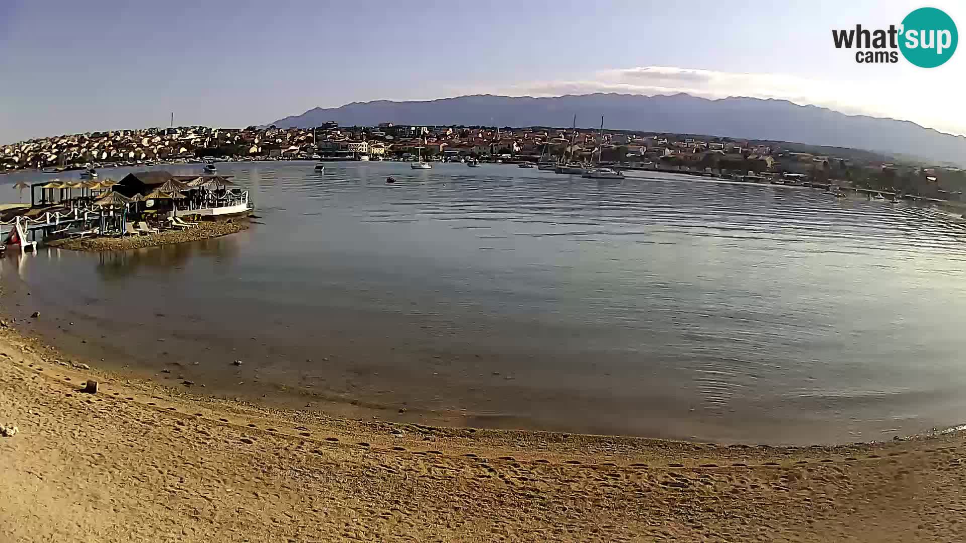 Novalja Kamera u živo – gradska plaža