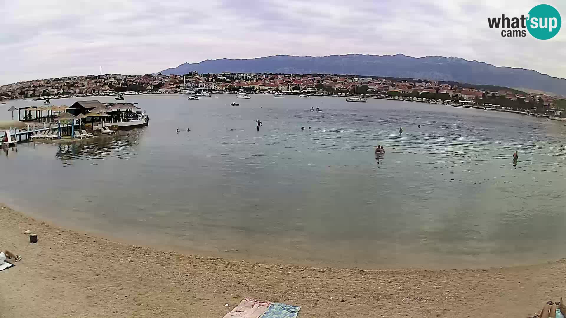 Webcam Novalja – Stadtstrand