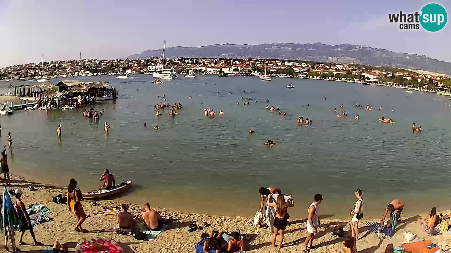 Novalja webcam – spiaggia cittadina