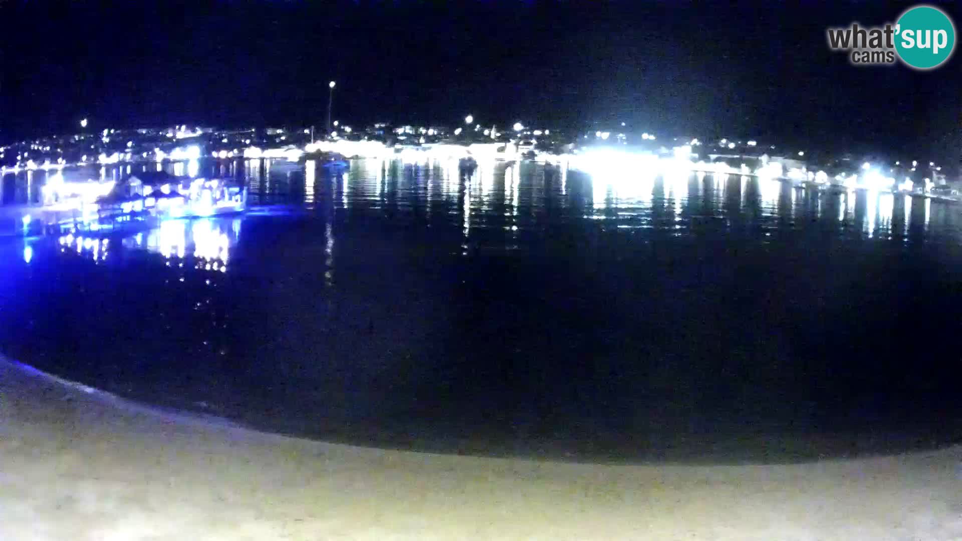 Live webcam Novalja – The Town beach