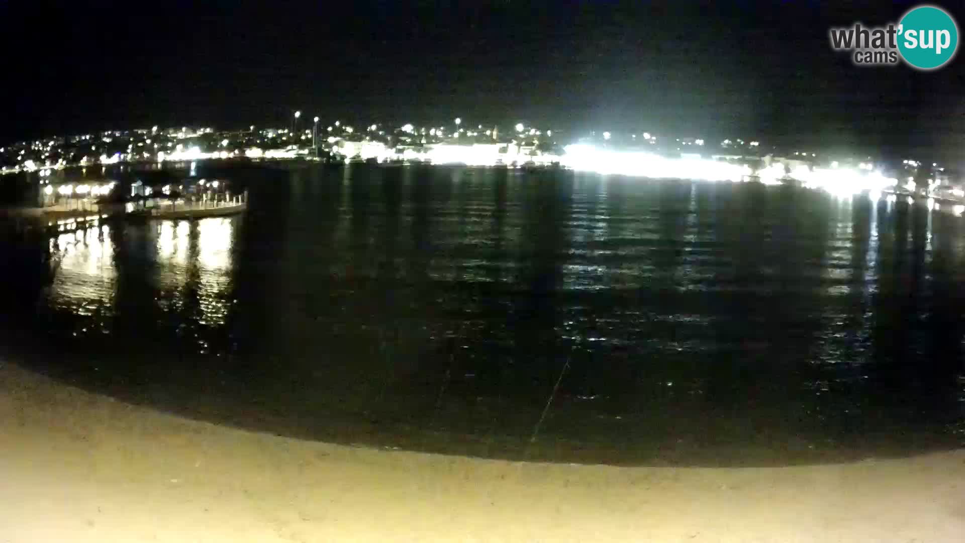 Novalja Kamera v živo – mestna plaža
