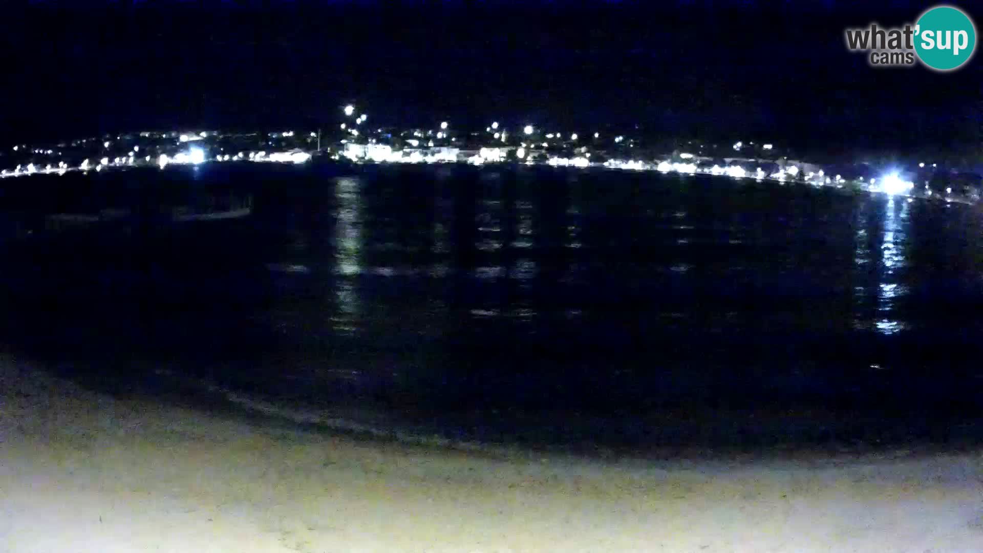 Novalja webcam – spiaggia cittadina