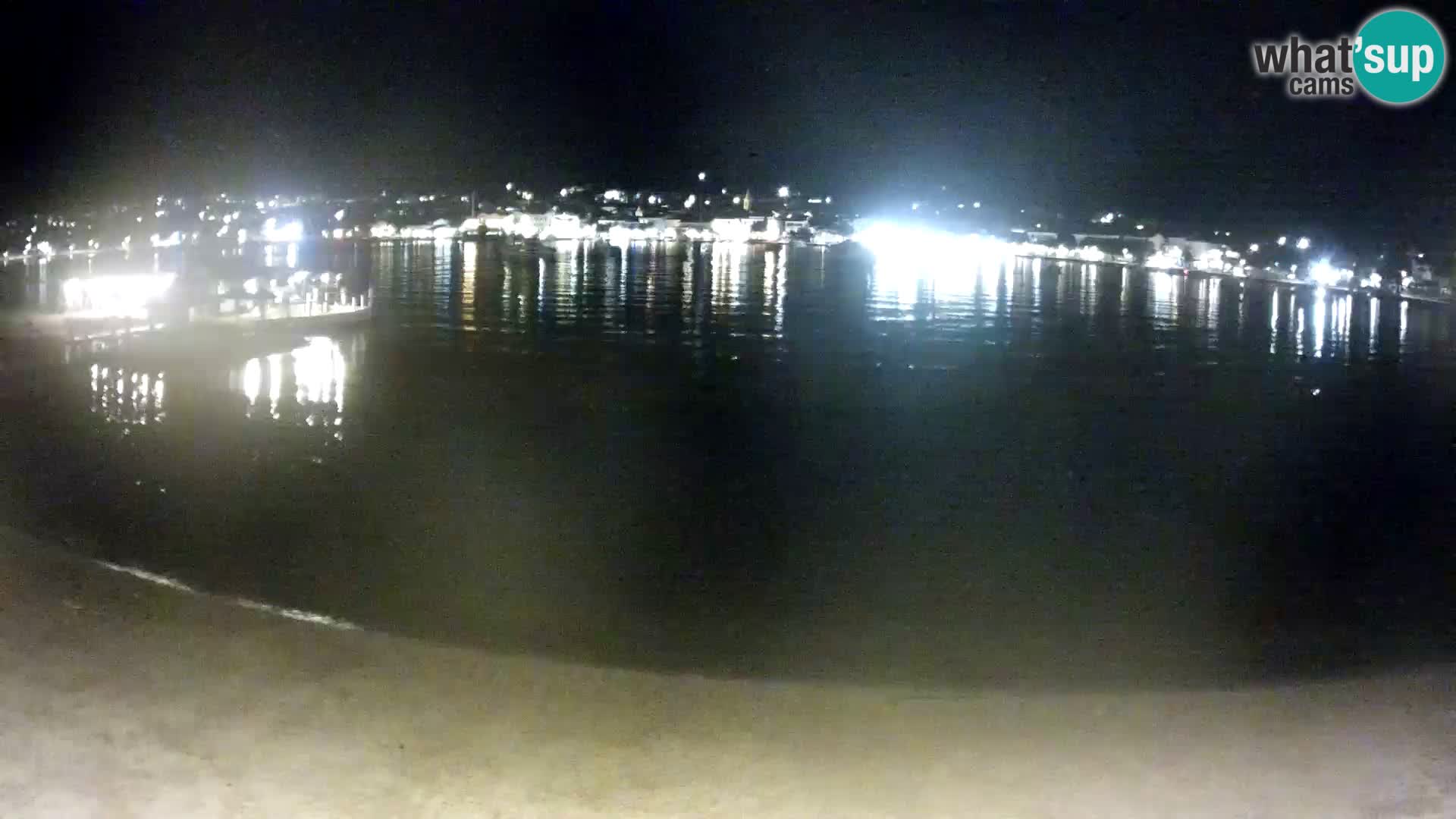 Live webcam Novalja – The Town beach
