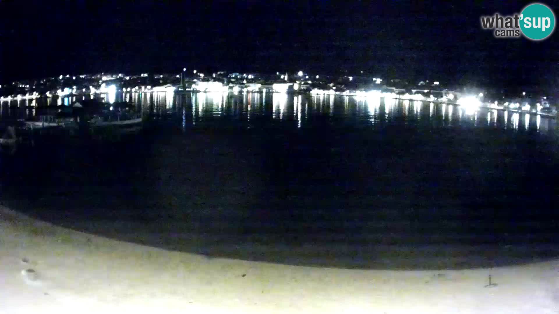 Novalja livecam – plage de la ville