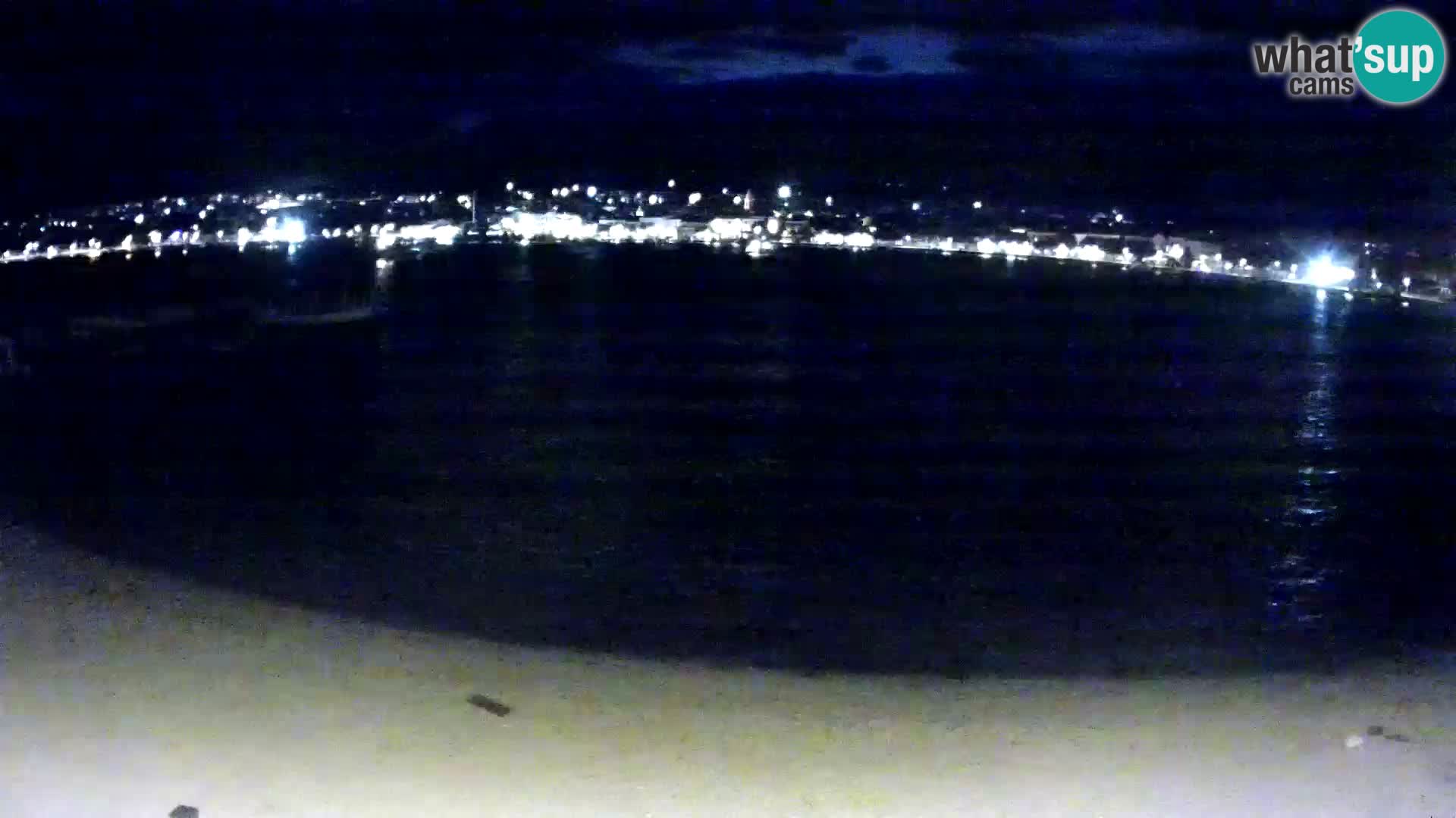 Novalja livecam – plage de la ville