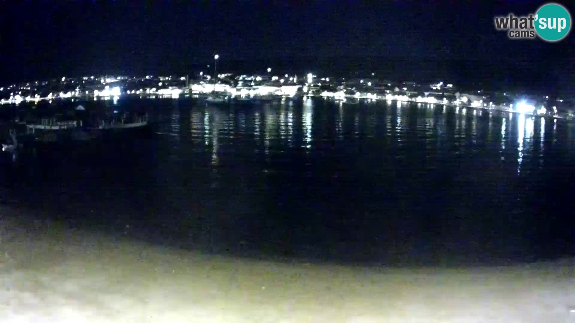 Novalja webcam – spiaggia cittadina