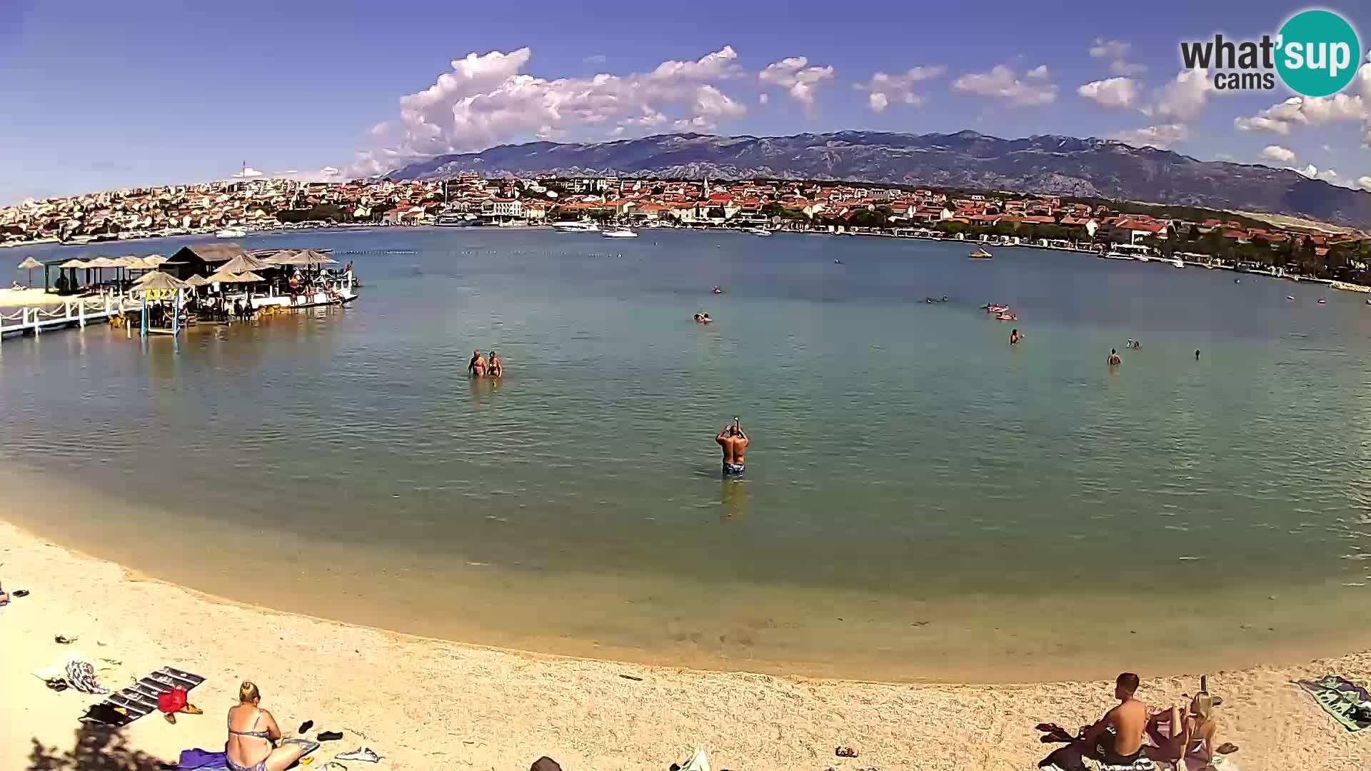 Webcam Novalja – Stadtstrand