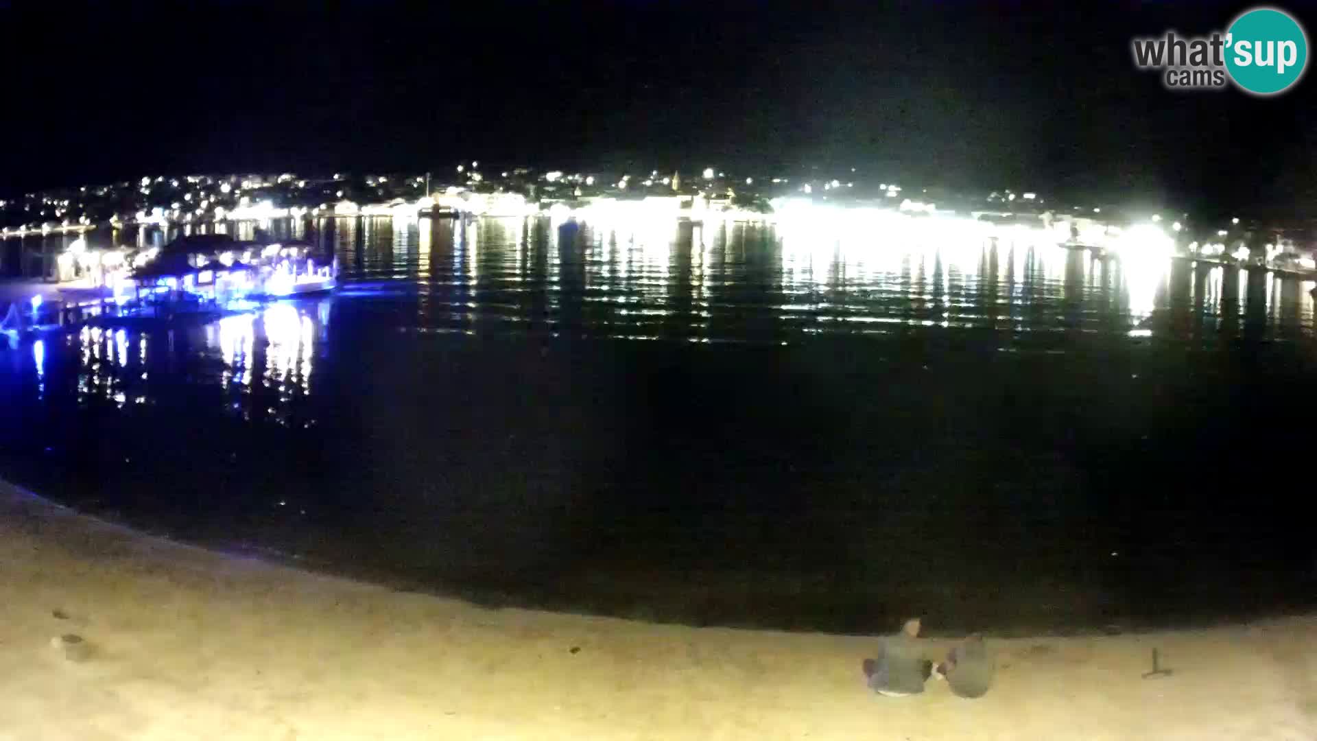 Live webcam Novalja – The Town beach