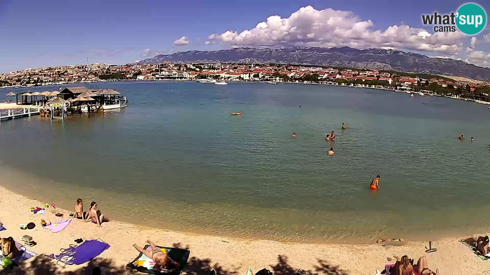 Webcam Novalja – Stadtstrand