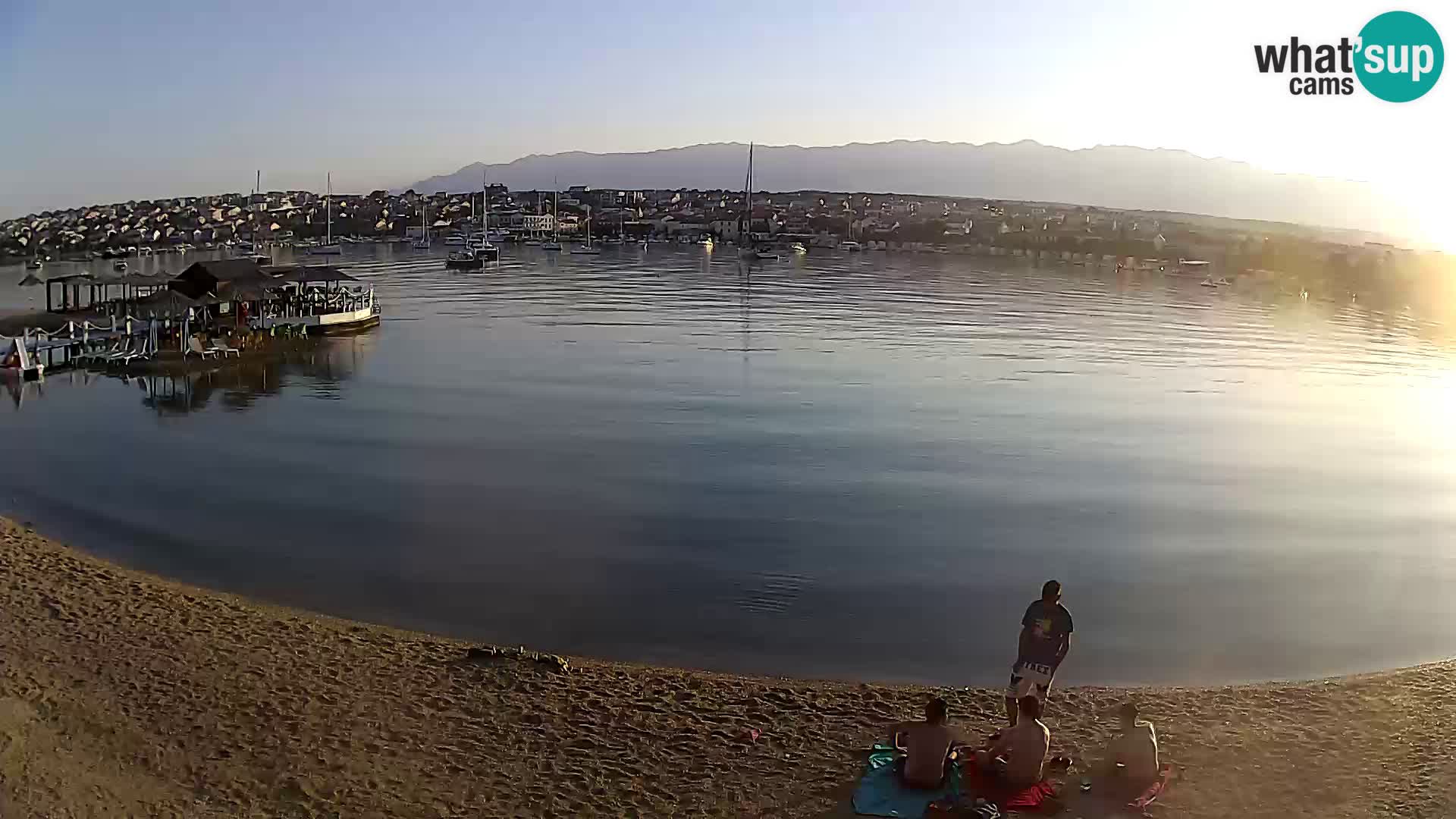 Webcam Novalja – Stadtstrand
